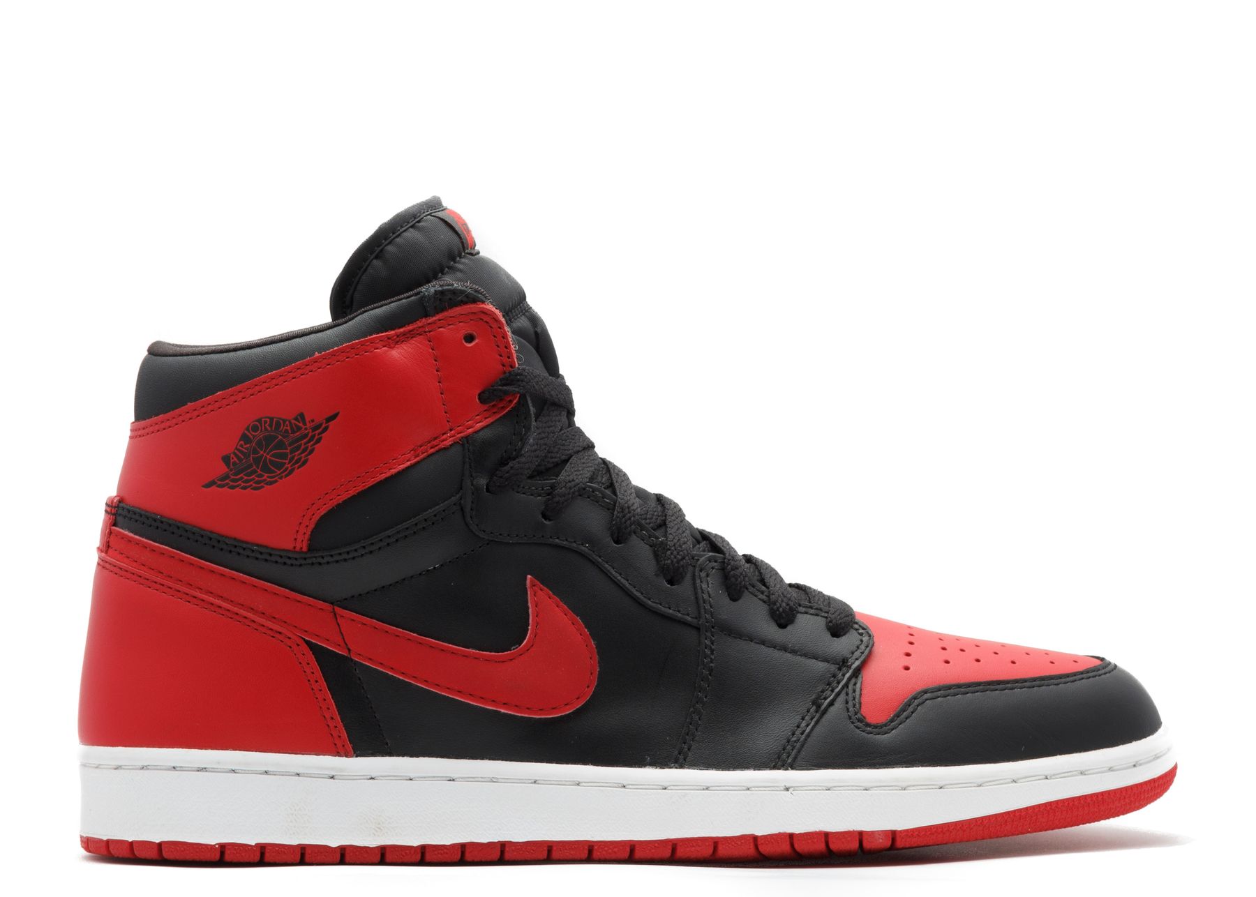 Air Jordan 1 Retro 'Bred' 2001 - Air Jordan - 136066 061 - black ...