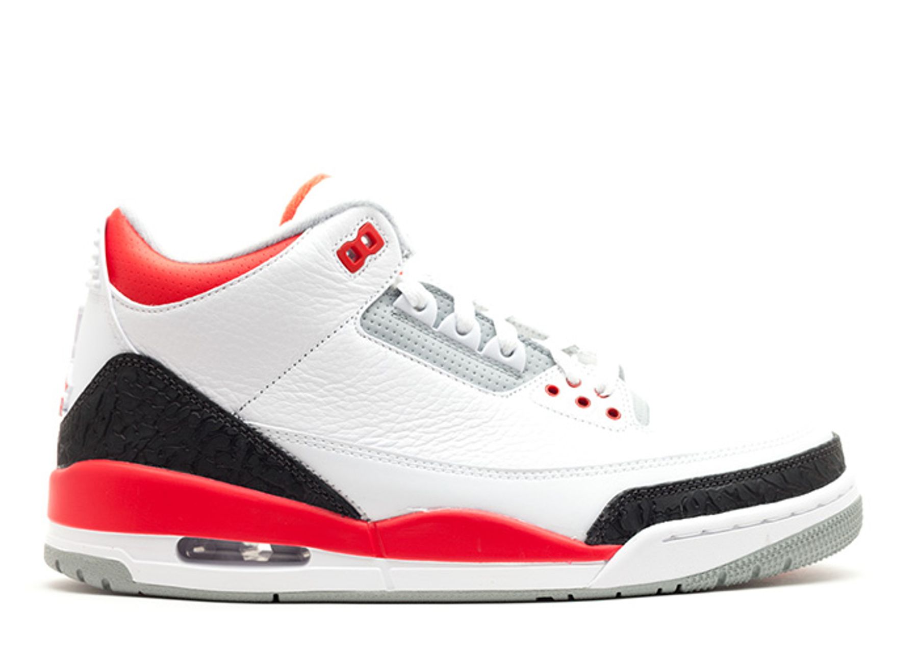 Air Jordan 3 Retro 'Fire Red' 2013 - Air Jordan - 136064 120 - white ...