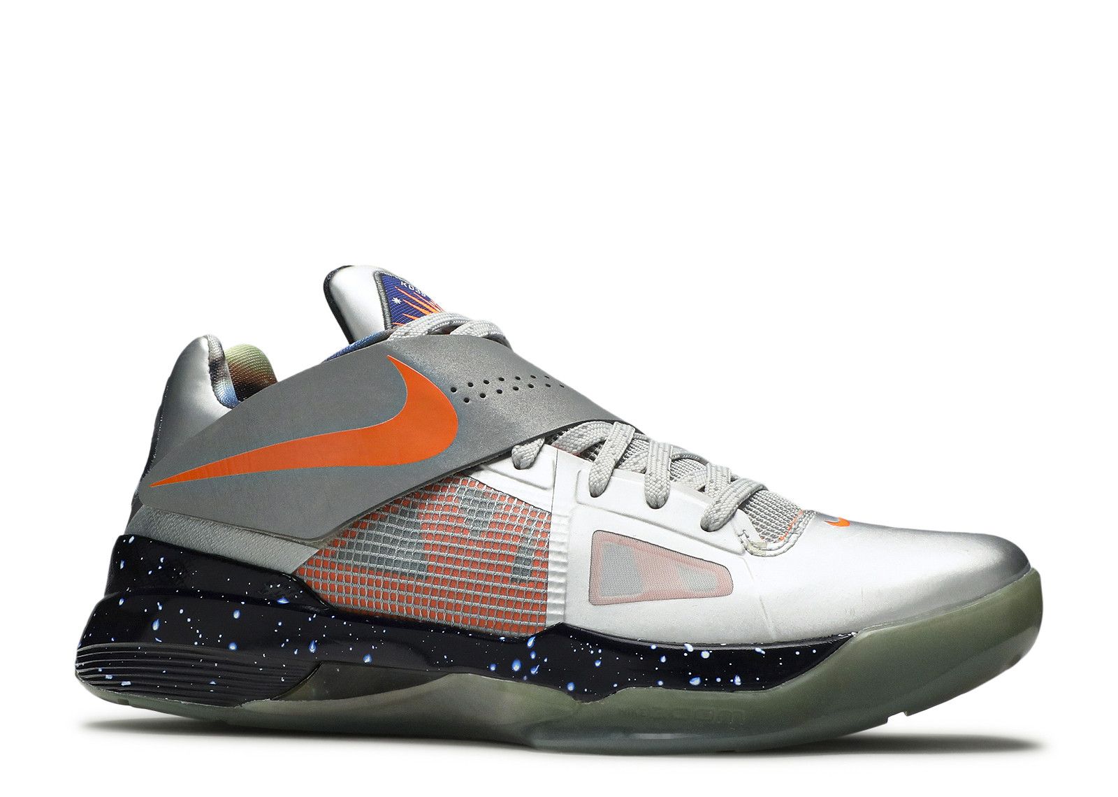 Zoom KD 4 'All Star Galaxy' 2012 - Nike - 520814 001 - metallic silver ...