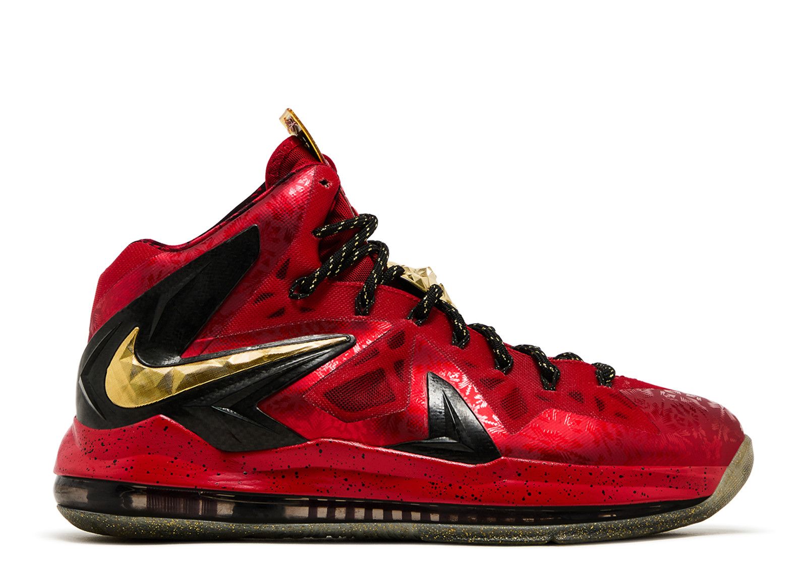 lebrons red and gold