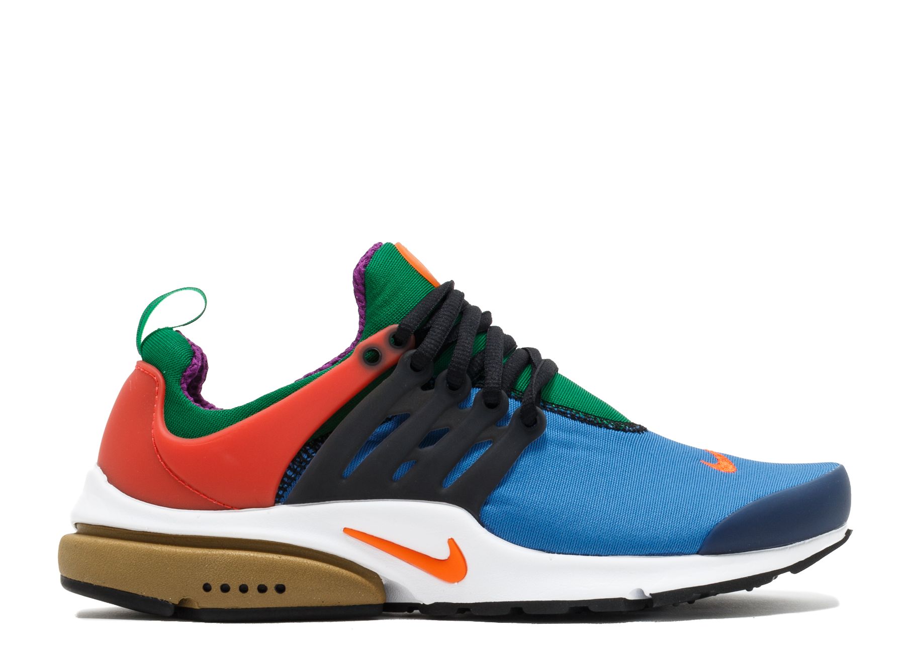 nike presto volt orange blue