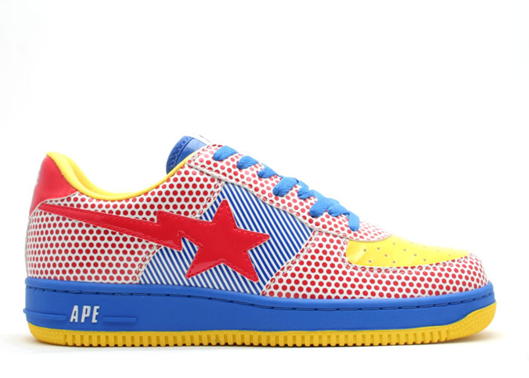 Bapesta FS 001 Low �Dots &amp; Stripes� BAPE 957 ds4