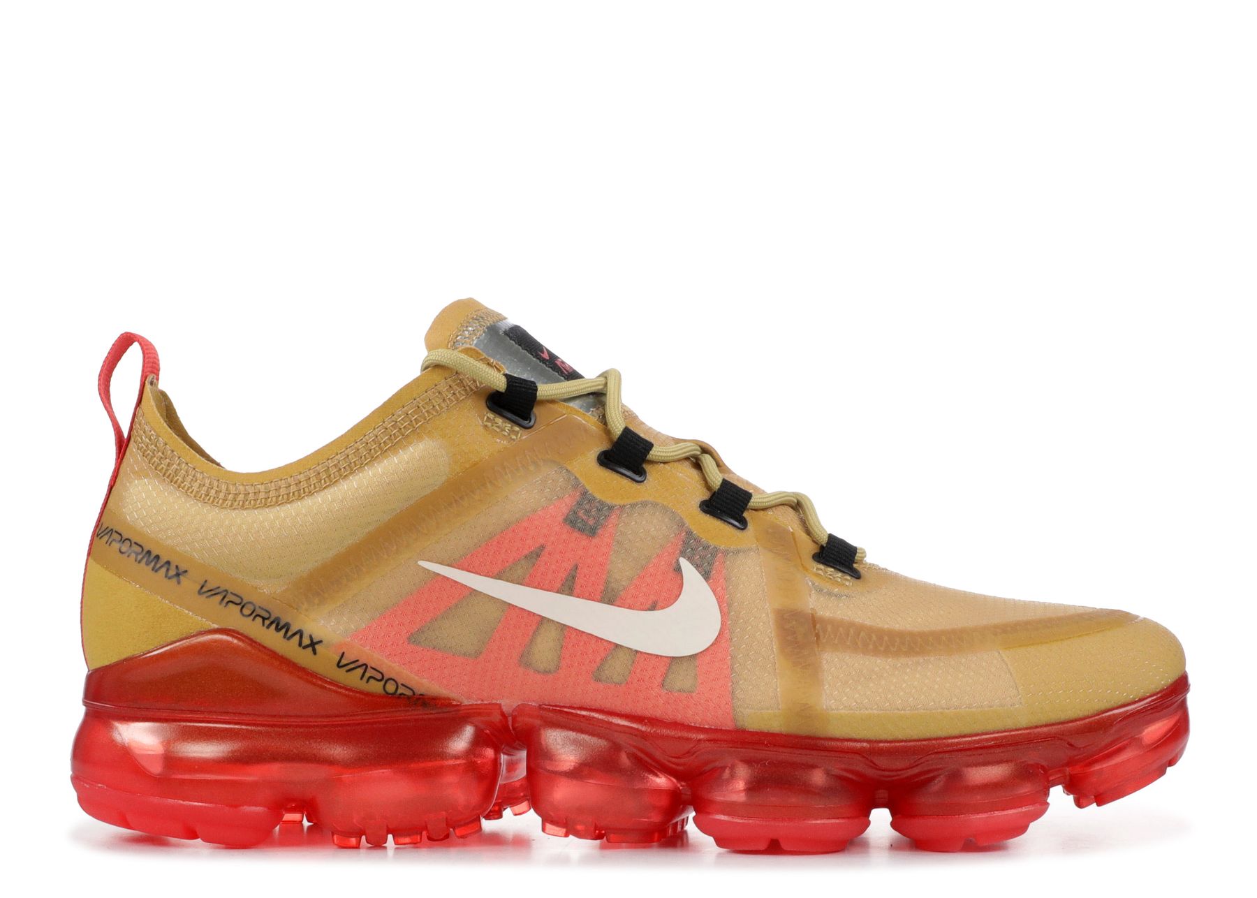 burgundy and gold vapormax