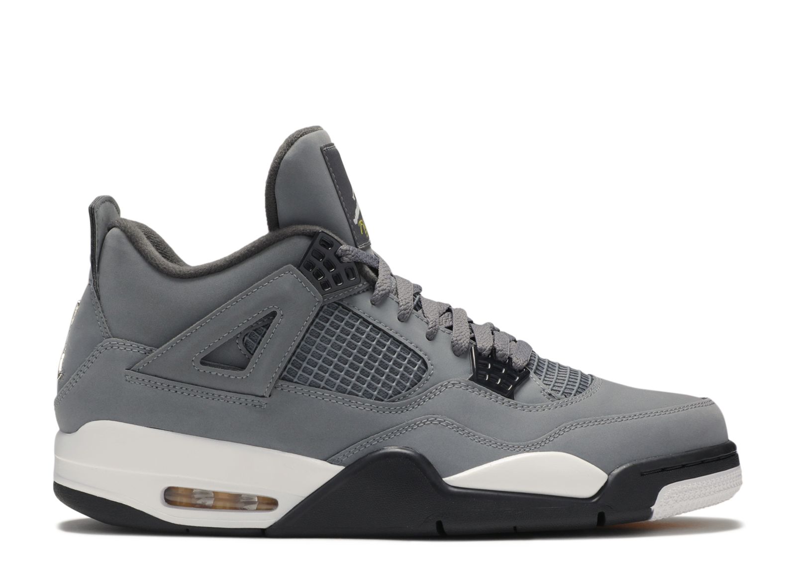 cool grey 4s black laces