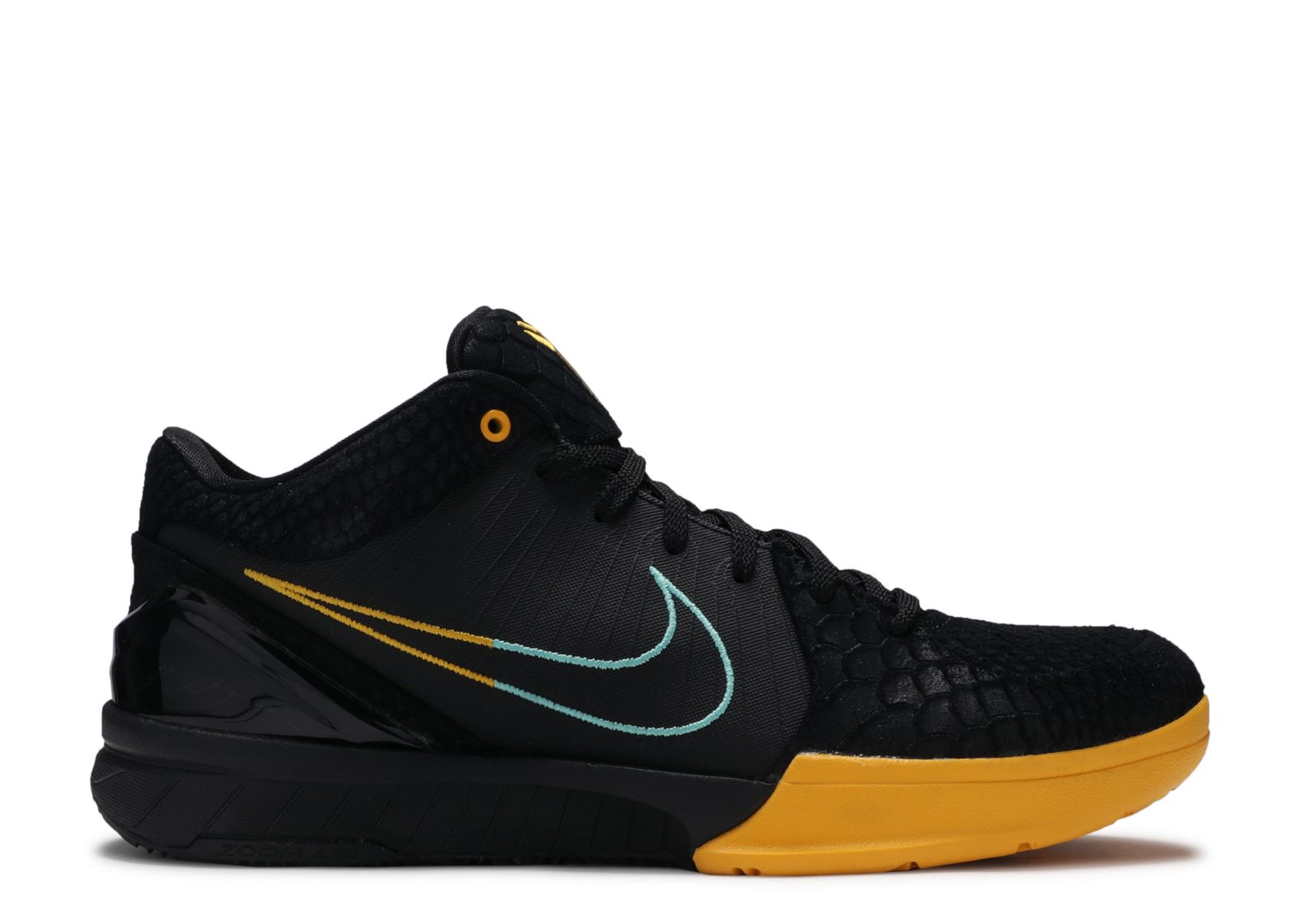 Zoom Kobe 4 Protro 'Snakeskin' - Nike - AV6339 002 - black/aurora green ...