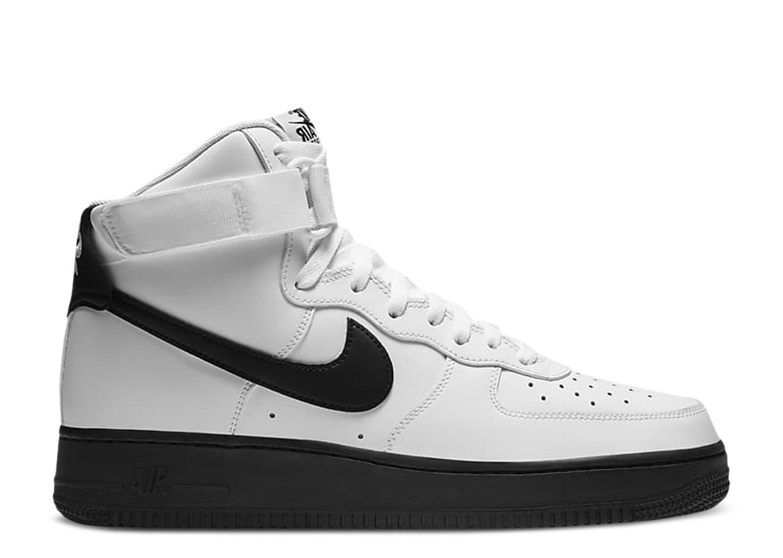 black and white high air force 1
