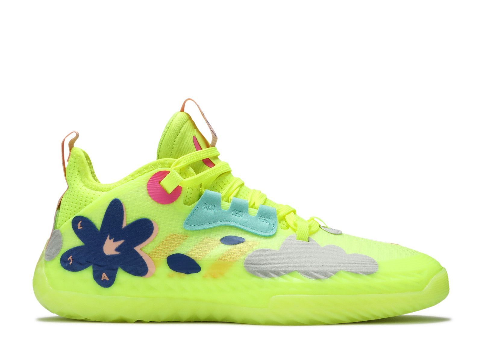 Harden Vol. 5 Futurenatural 'Solar Yellow' - Adidas - FY2118 - solar yellow/crew yellow/hi-res 