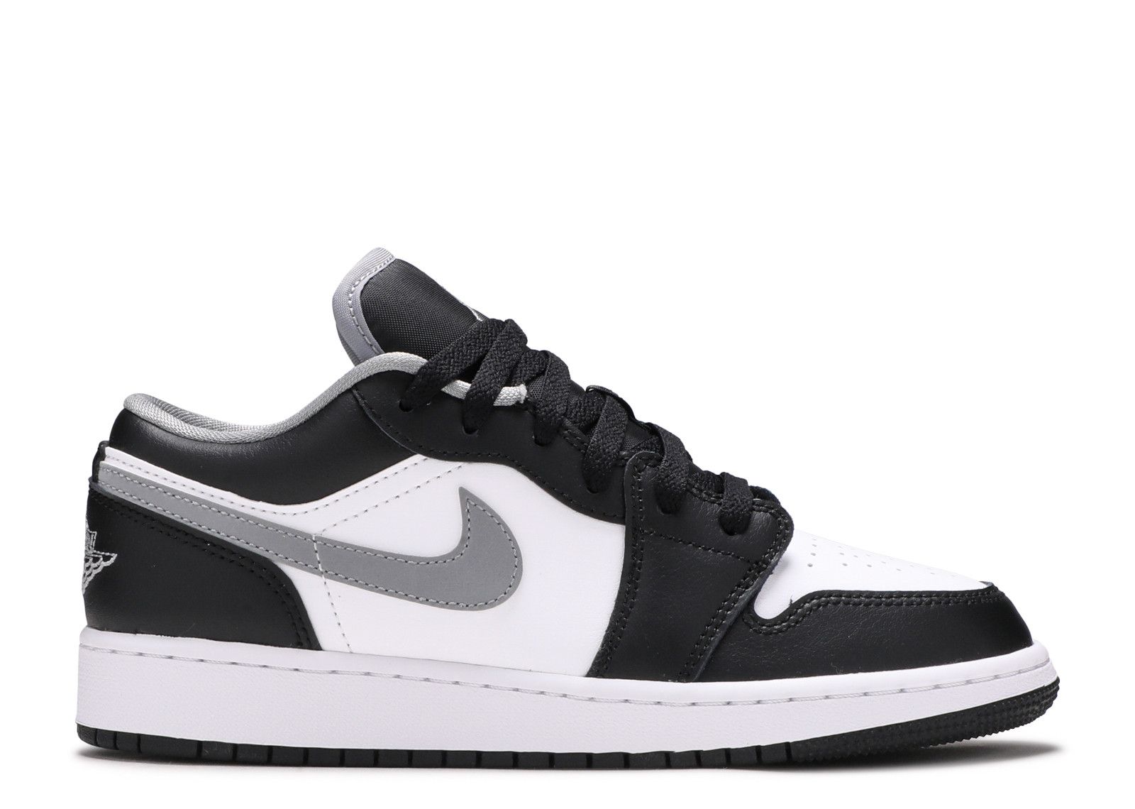 low jordan 1 black and grey