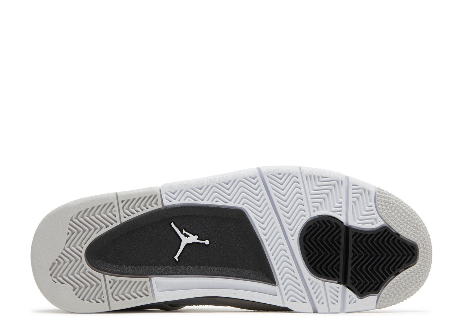 Nike Air Jordan 4 Retro Military Black White Black Grey Authentic