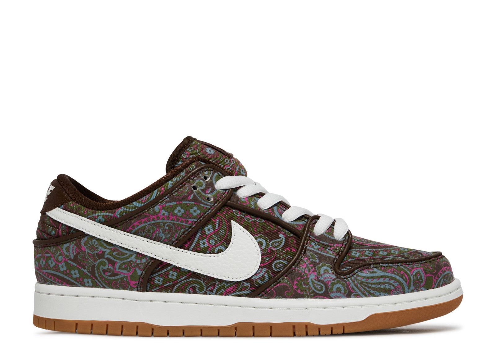 nike low dunk paisley