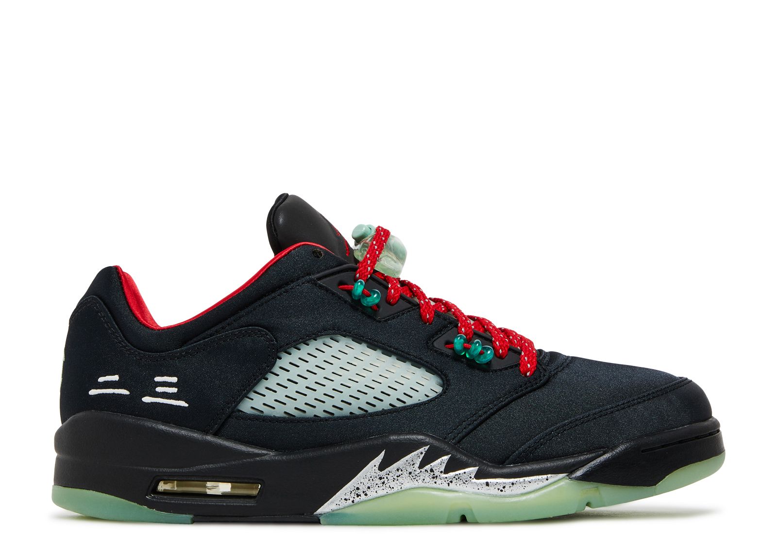 Clot X Air Jordan 5 Retro Low Jade Air Jordan Dm4640 036 Blackclassic Jadefire Red 6934