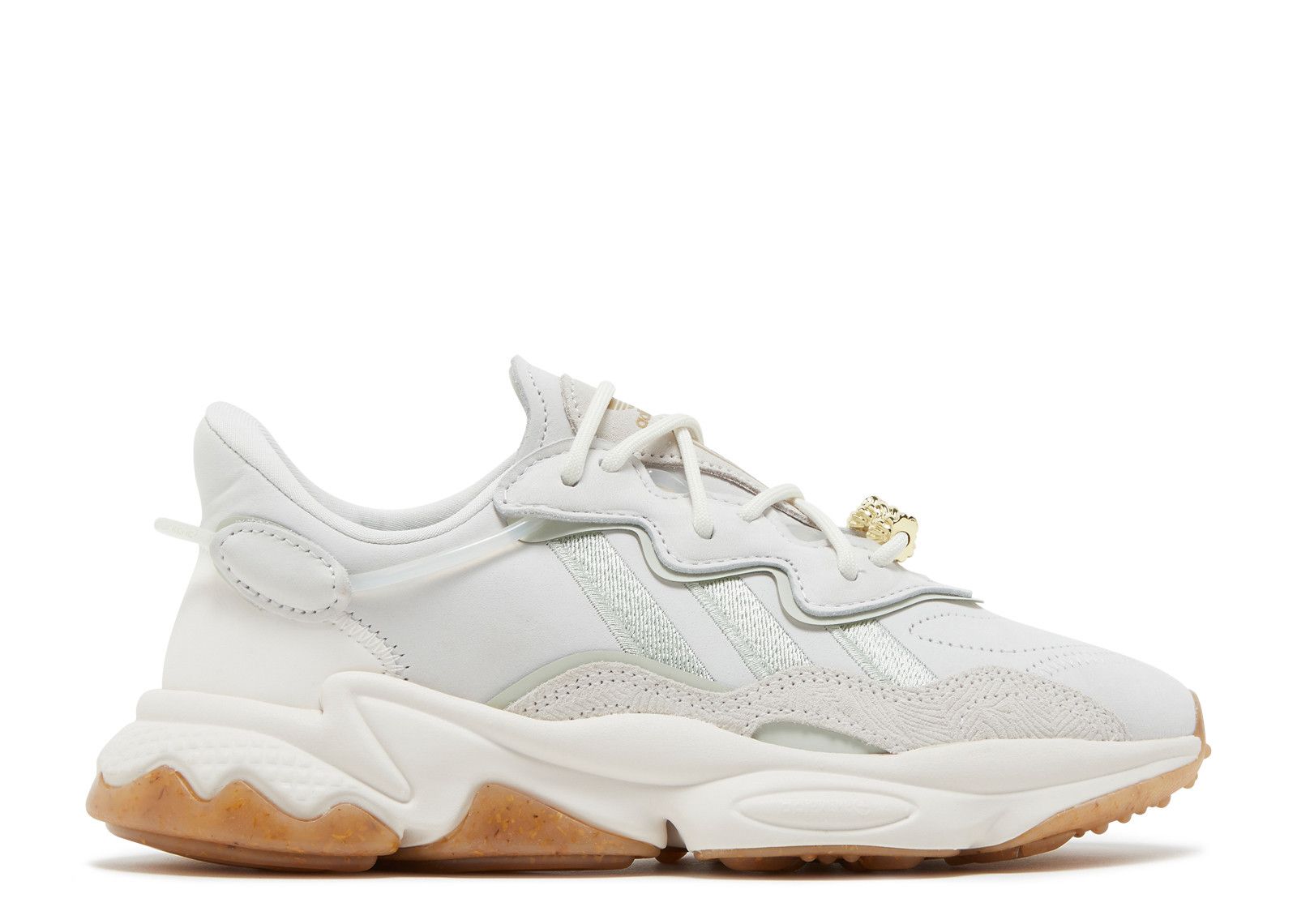 Wmns Ozweego 'White Linen Green Gum' - Adidas - HQ6958 - cloud white/linen green/off white 