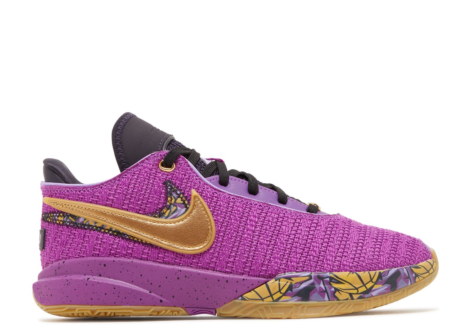 LeBron 20 GS 'Young Heirs' - Nike - FD0207 500 - vivid purple/metallic ...