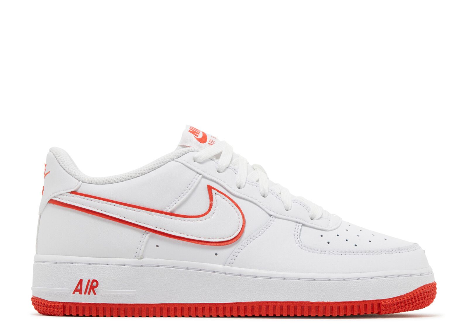 Air Force 1 GS 'White Picante Red' - Nike - DV7762 101 - aura/blue tint ...