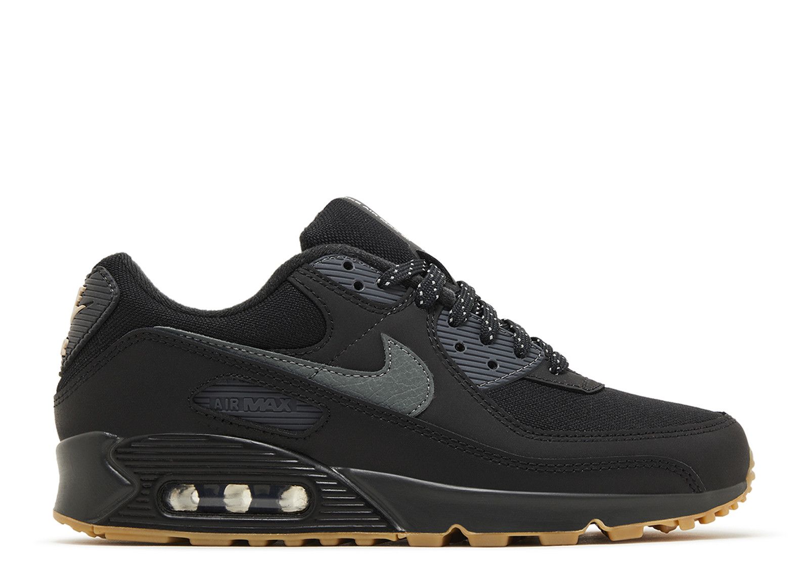 Air Max 90 'Black Smoke Grey Gum' - Nike - FV0387 001 - black ...