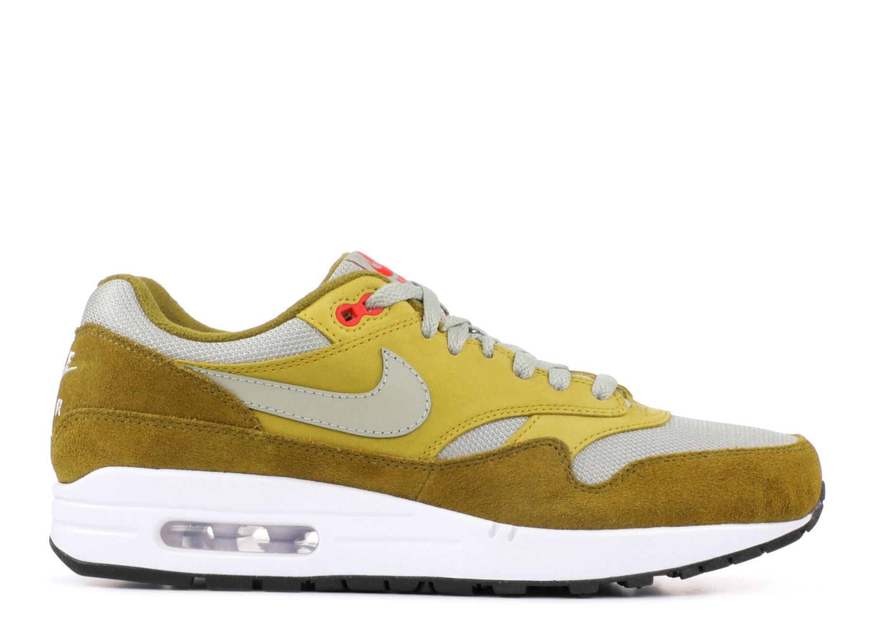 nike air max 1 green curry
