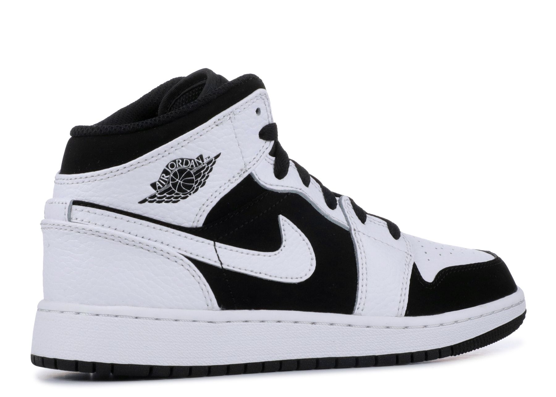 Air Jordan 1 Retro Mid GS 'White' - Air Jordan - 554725 113 - white ...