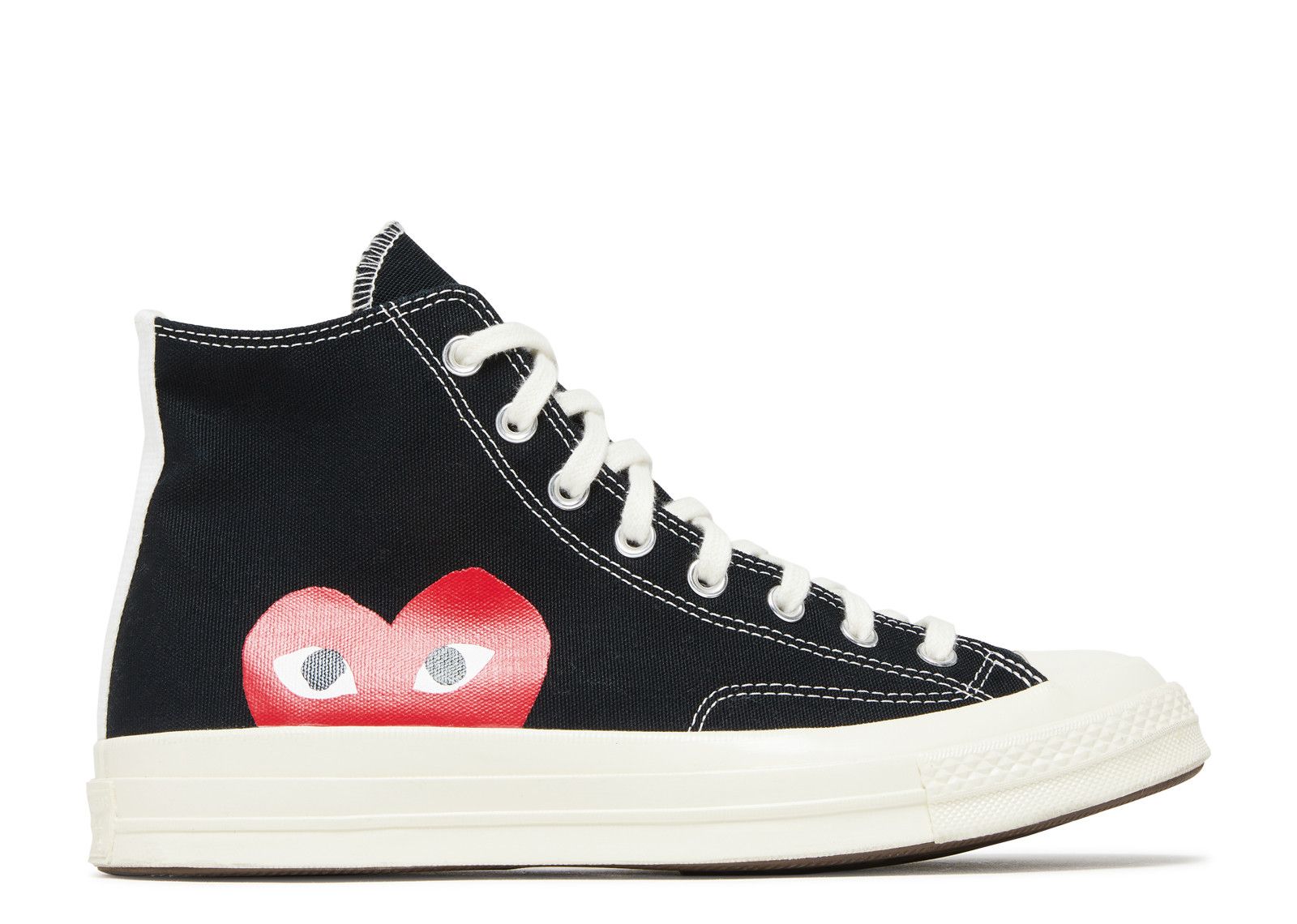 Comme Des Garçons Play X Chuck 70 High 'Black' 2015 - Converse ...