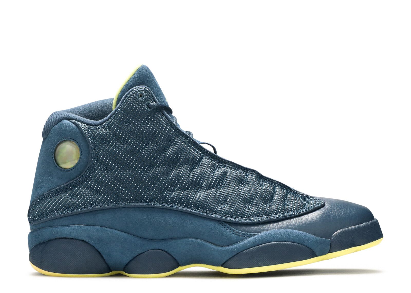 blue and yellow 13s