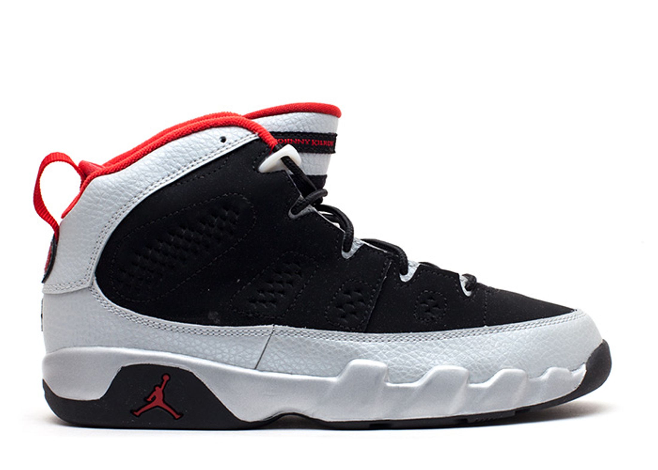 Air Jordan 9 Retro PS 'Kilroy' - Air Jordan - 401811 012 - black/gym red-mtlc platinum | Flight Club
