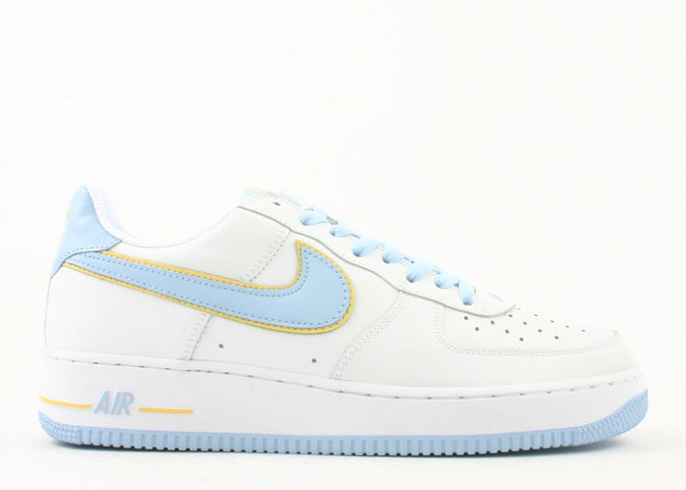 Wmns Air Force 1 Low Ice Blue Maize Nike 307109 143 Whiteice