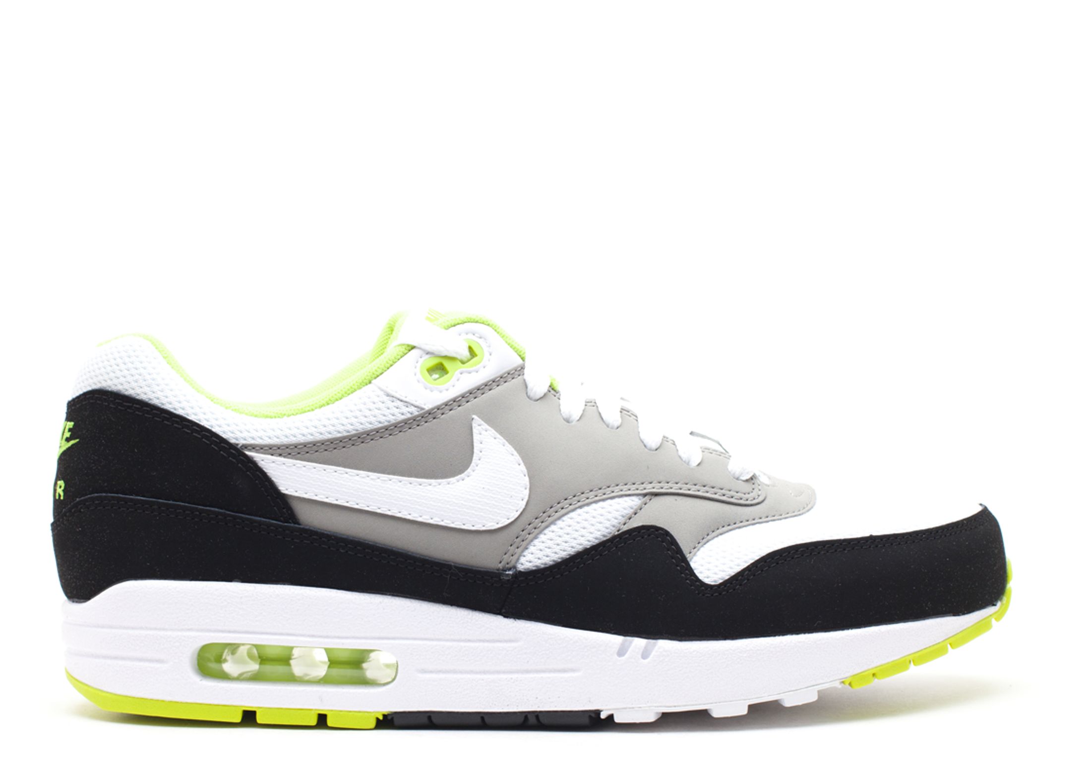 air max 1 white black grey