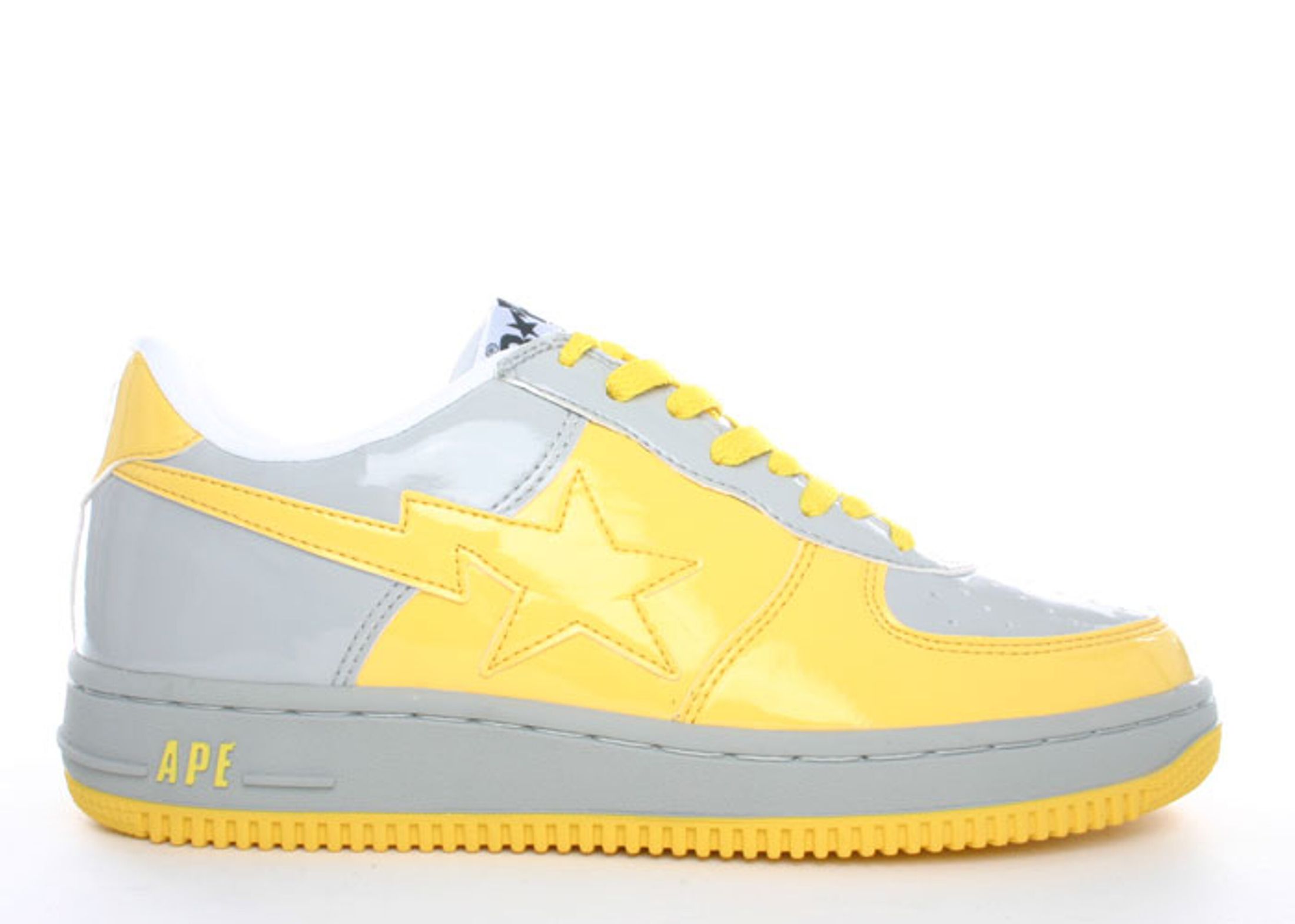 Bapesta FS 001 Low �Yellow Grey� BAPE 590 d17