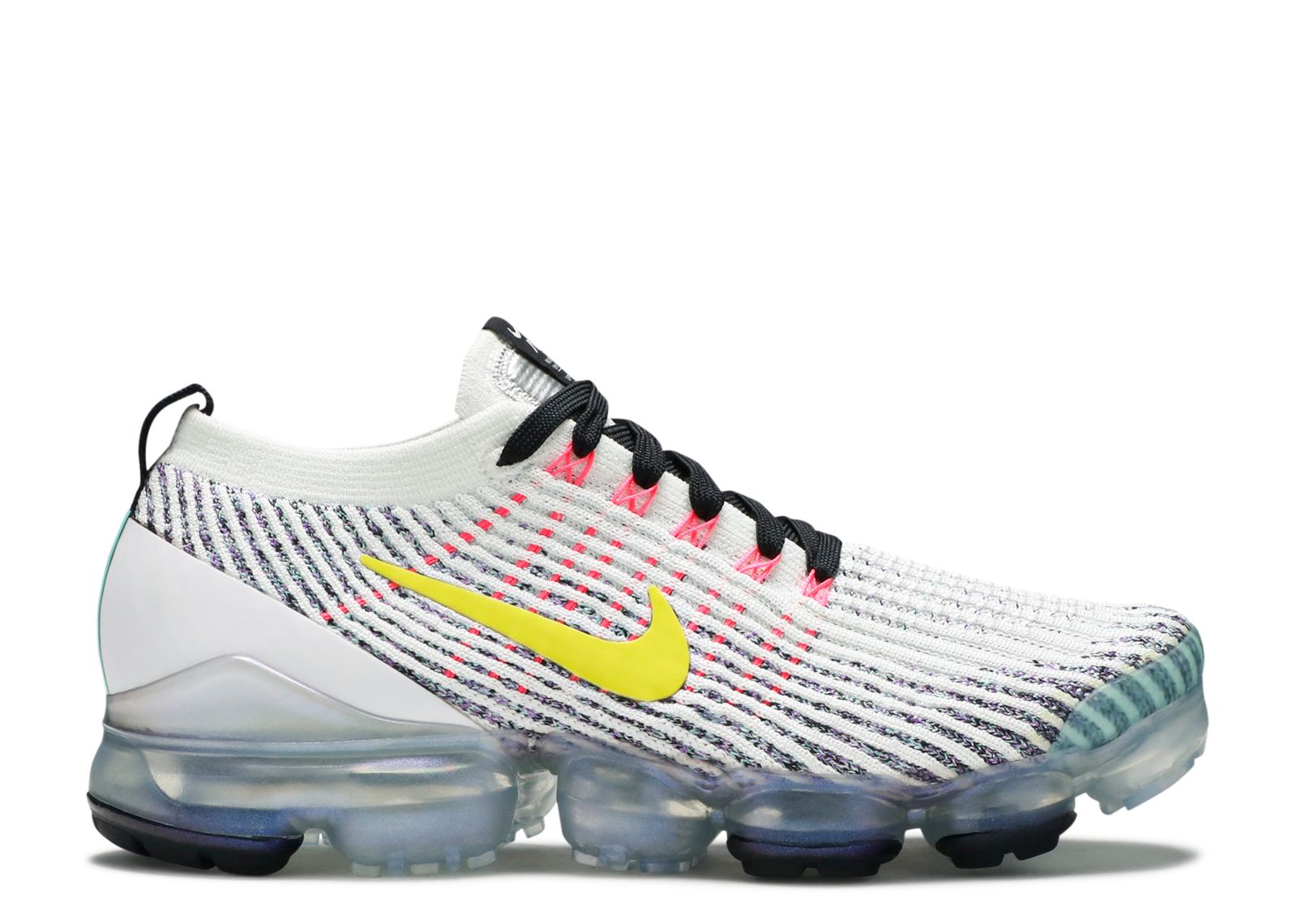 Air VaporMax Flyknit 3 'White Dynamic Yellow' - Nike - AJ6900 103 ...