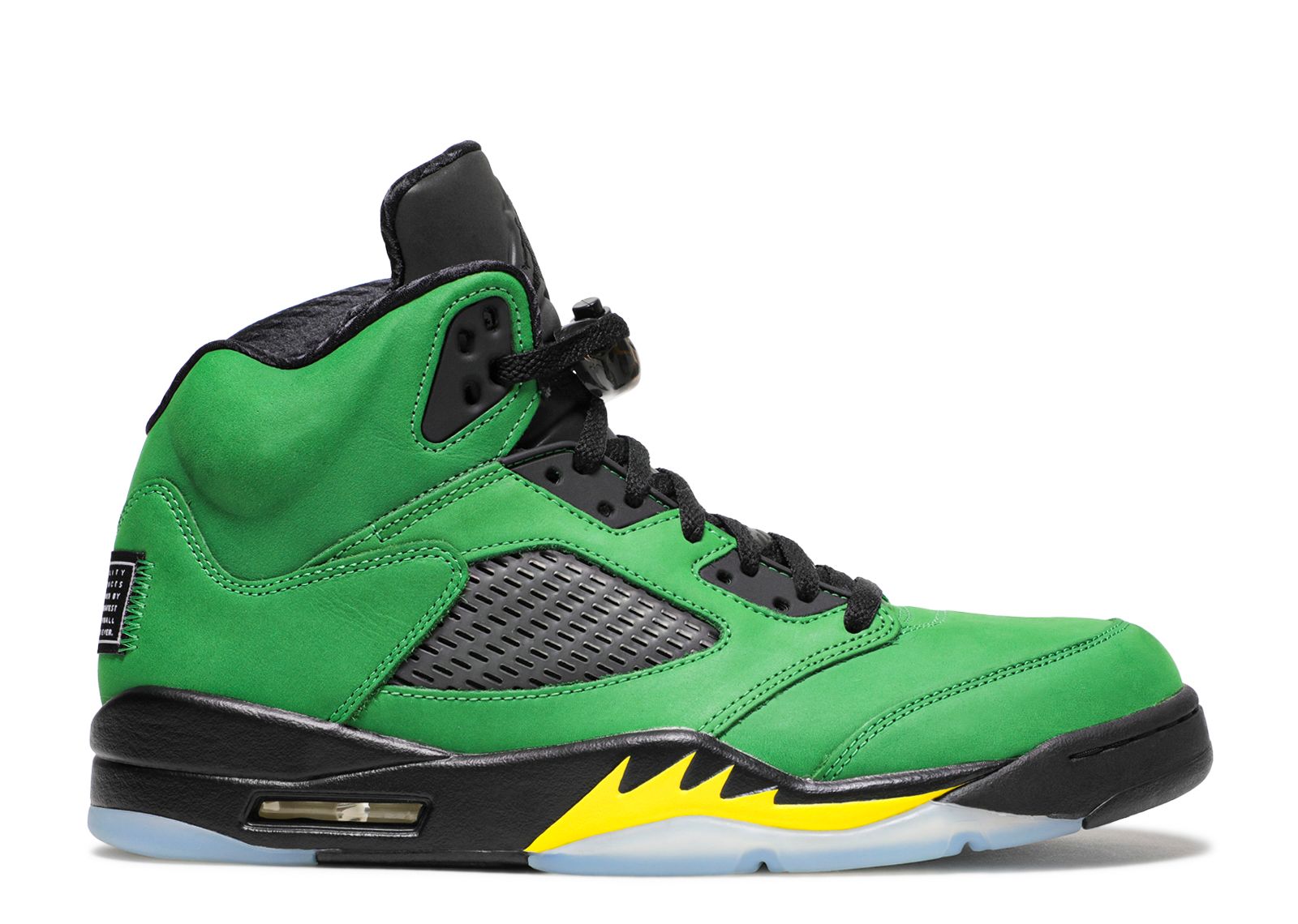 jordan 5 oregon green