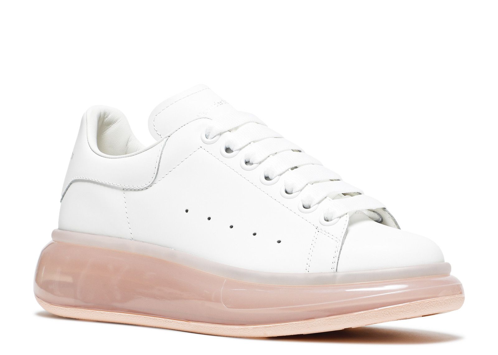 Alexander McQueen Wmns Oversized Sneaker 'White Rose Gold' - Alexander ...