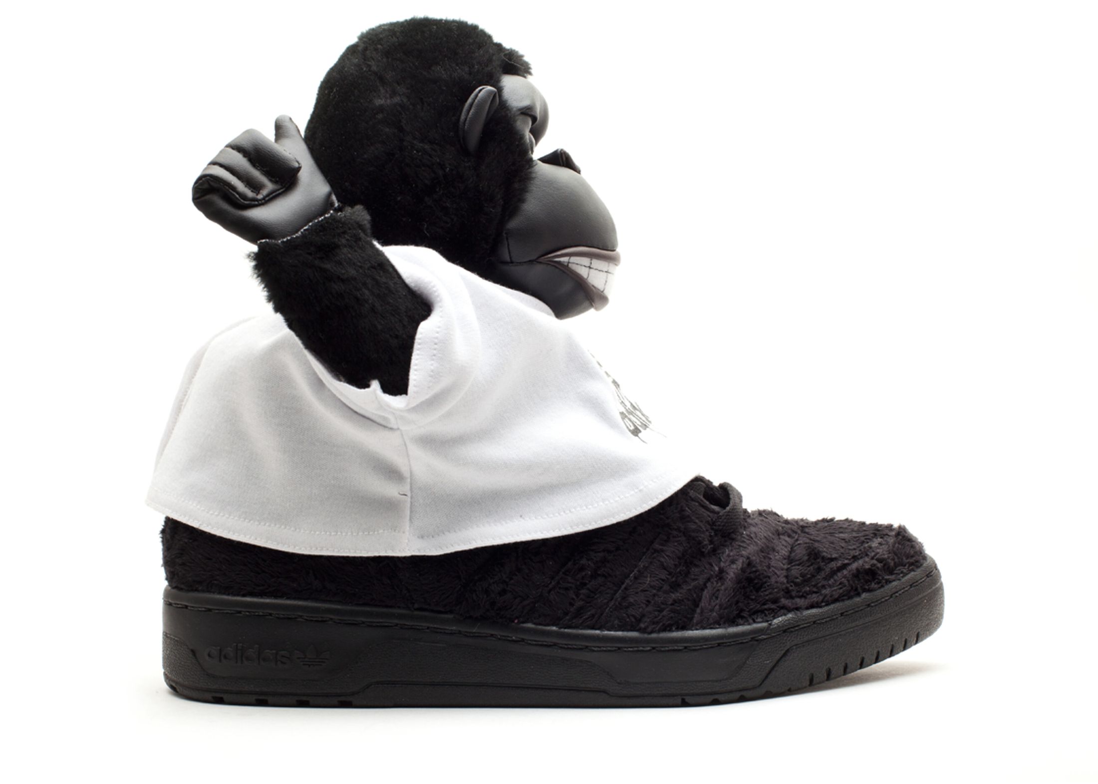 Jeremy Scott 'Gorilla' - Adidas - V24424 - black1/black1/black1 | Flight Club