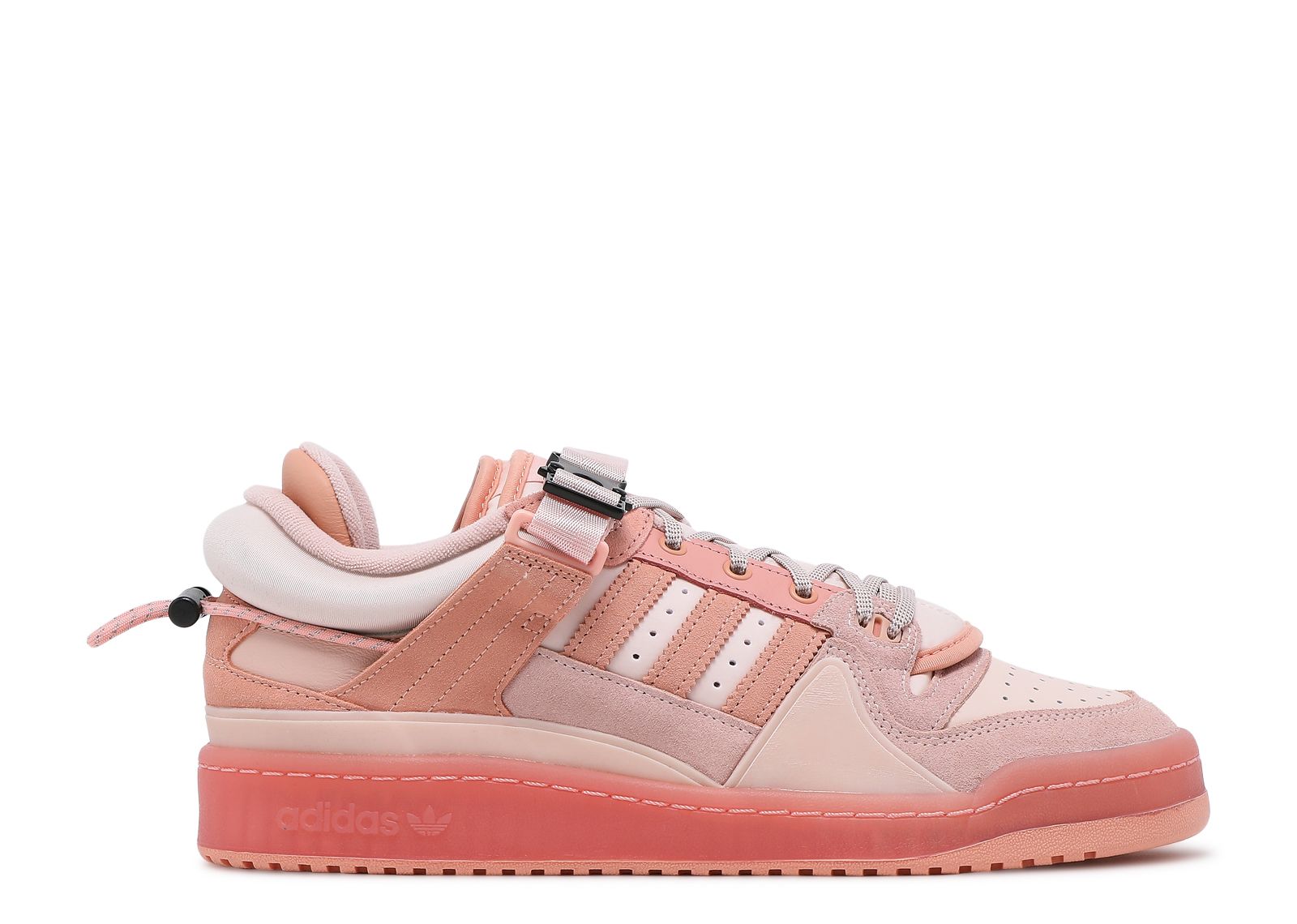 Bad Bunny X Forum Buckle Low 'Easter Egg' Adidas GW0265 icey pink