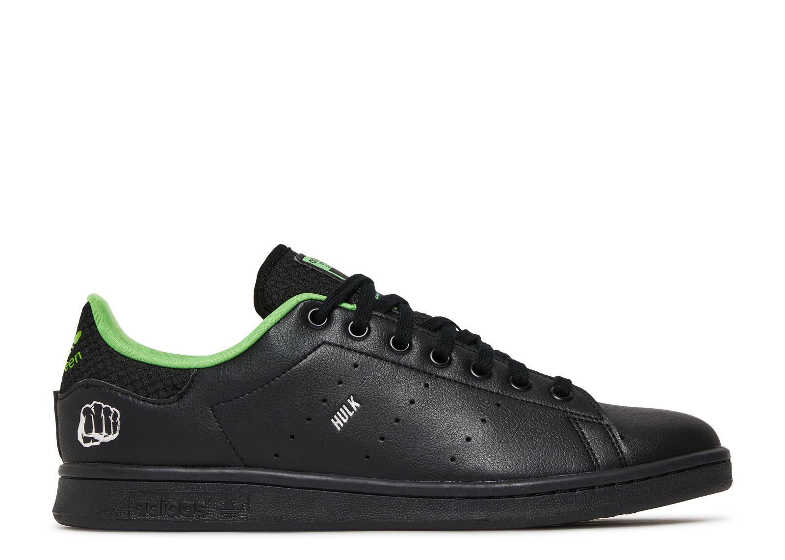 Marvel X Stan Smith 'Hulk' - Adidas - GZ5993 - core black/silver ...