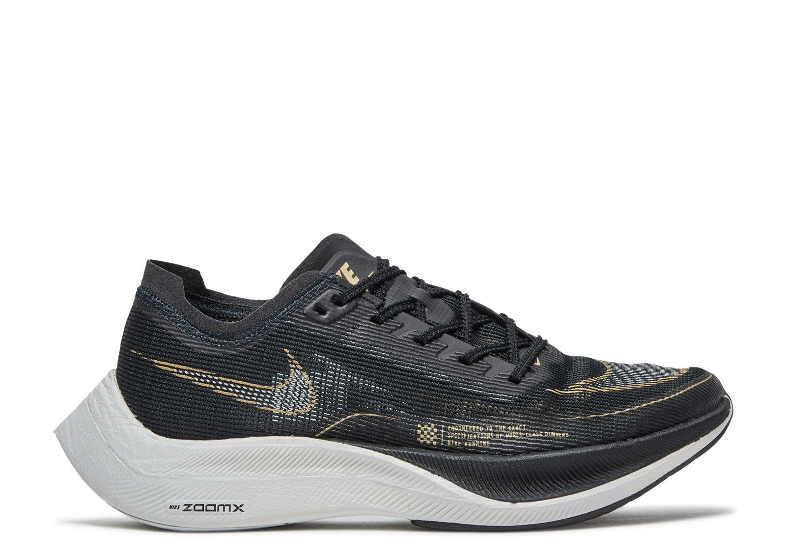 ZoomX Vaporfly NEXT% 2 'Black Metallic Gold Coin' - Nike - CU4111 001 ...