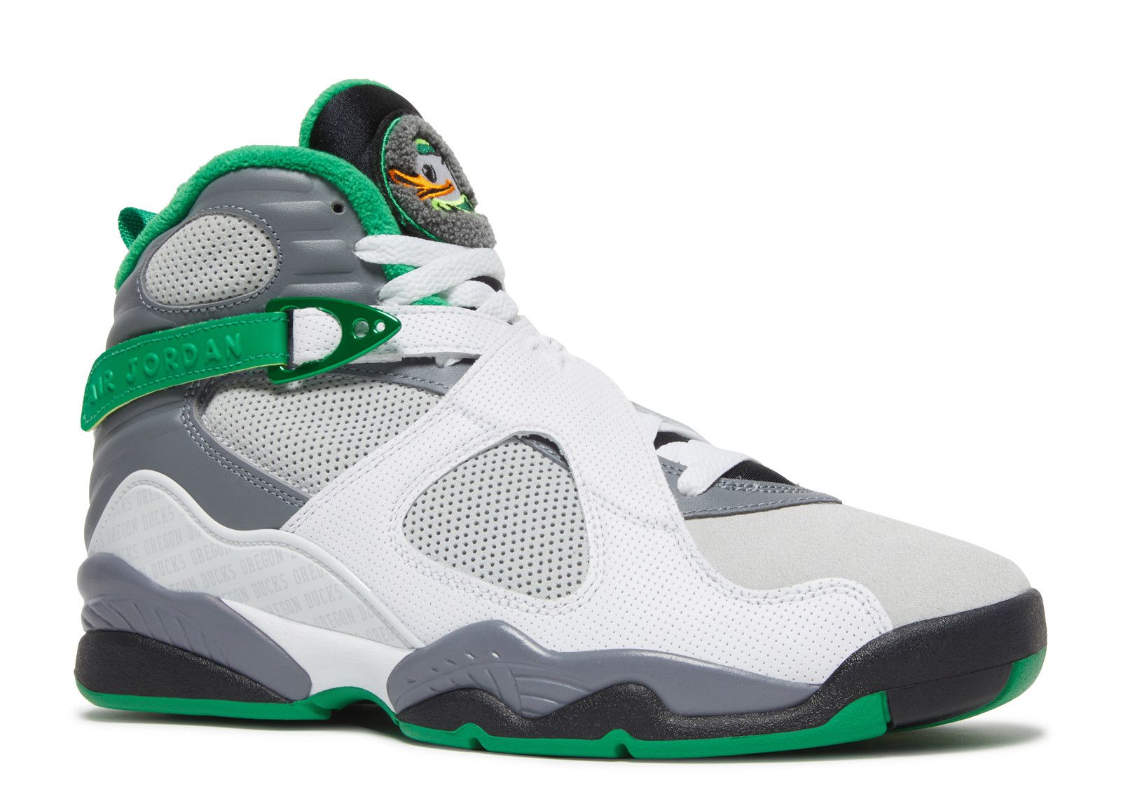 Air Jordan Viii University Of Oregon Pure Platinum Pe Air Jordan