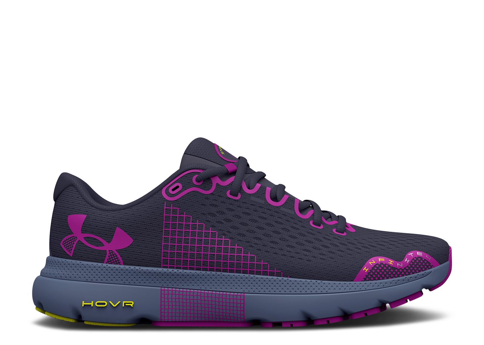 Wmns HOVR Infinite 4 'Tempered Steel Aurora Purple' Under Armour