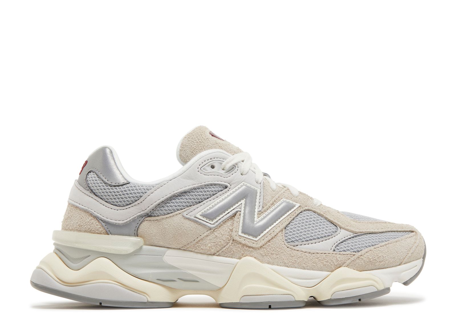 new balance 9060 timberwolf with rain cloud and silver metallic