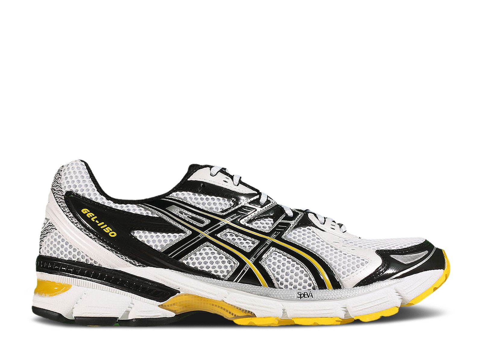 Gel 1150 'White Black Yellow' ASICS T015N 0190 Flight Club