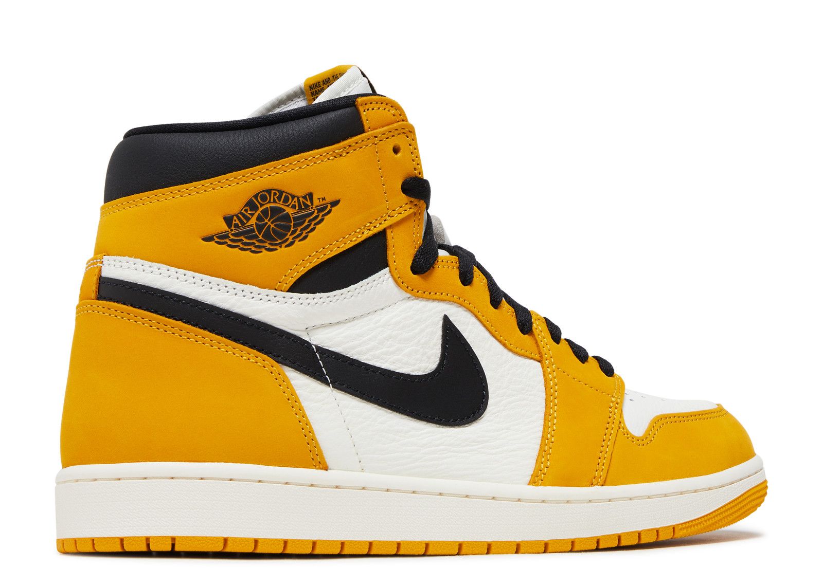 mens jordans yellow