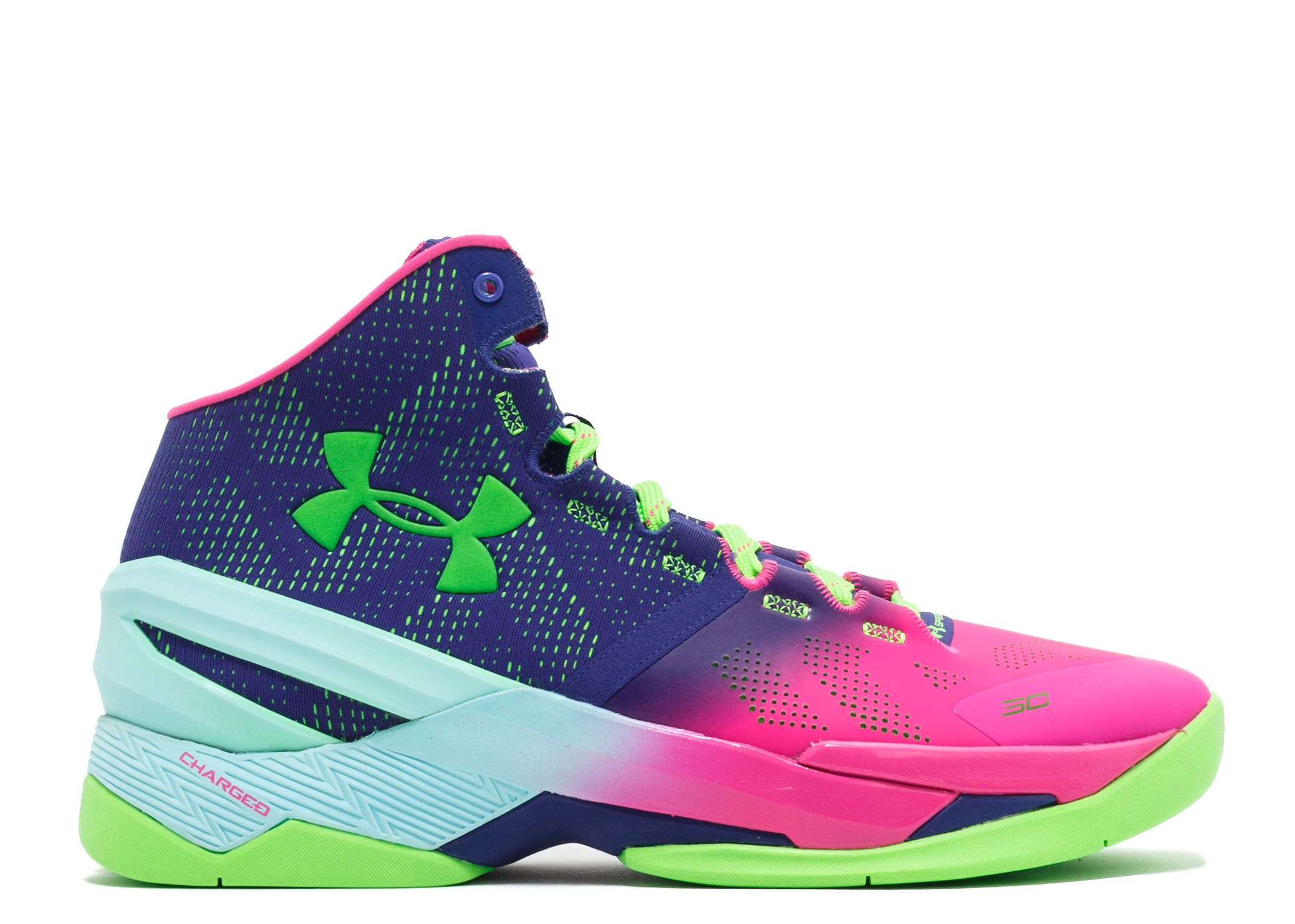 Curry 2 'Northern Lights' - Under Armour - 1259007 652 - rebel pink ...