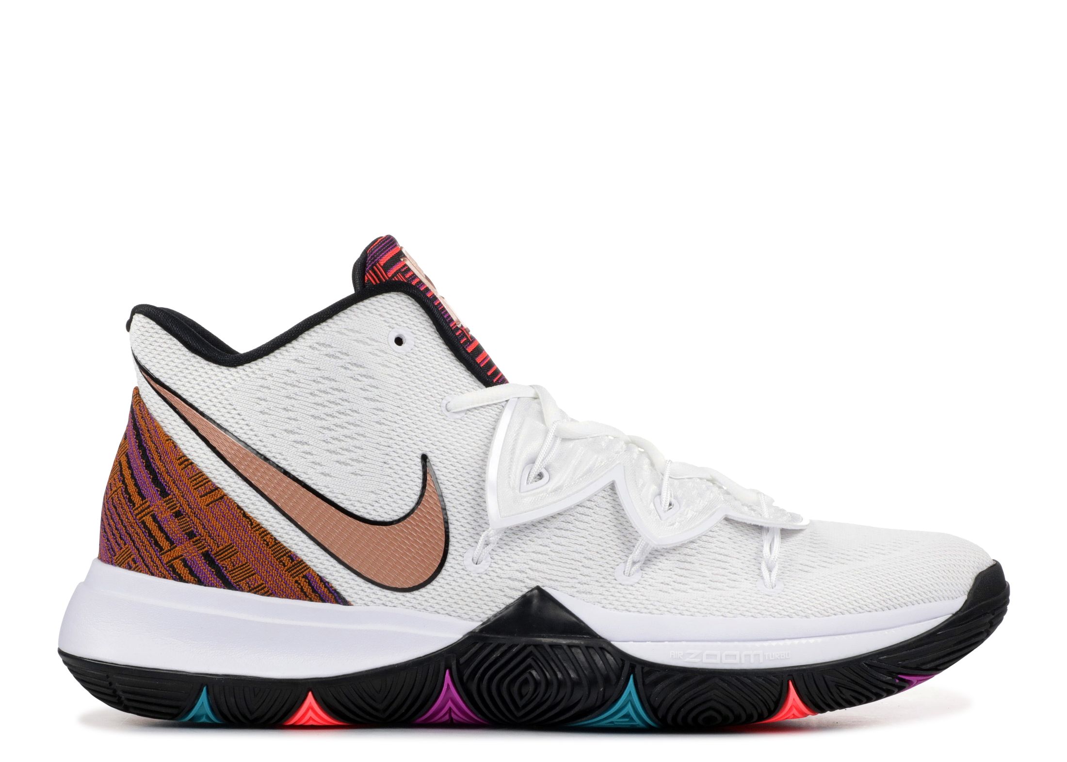 Kyrie 5 'Black History Month' - Nike - BQ6237 100 - white/mtlc red ...