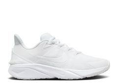 Star Runner 4 GS 'Triple White' - Nike - DX7615 100 - white/white/pure ...