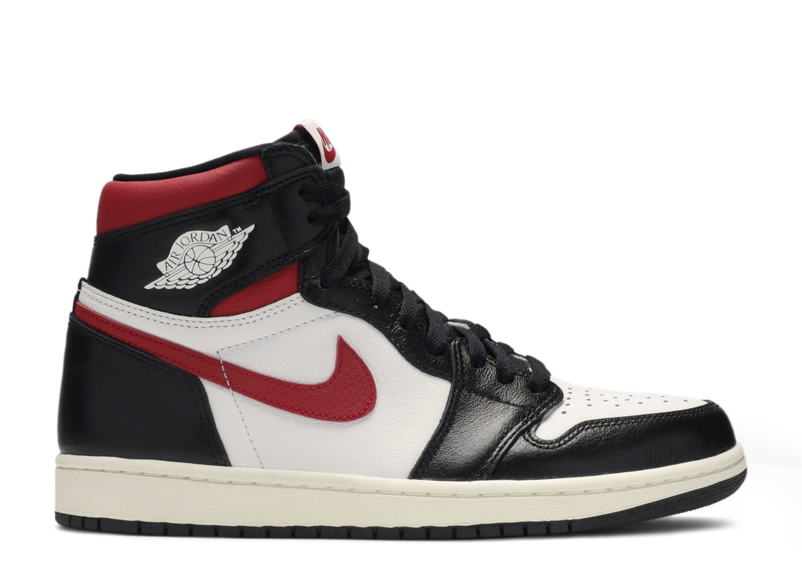 jordan 1 retro high white university red black