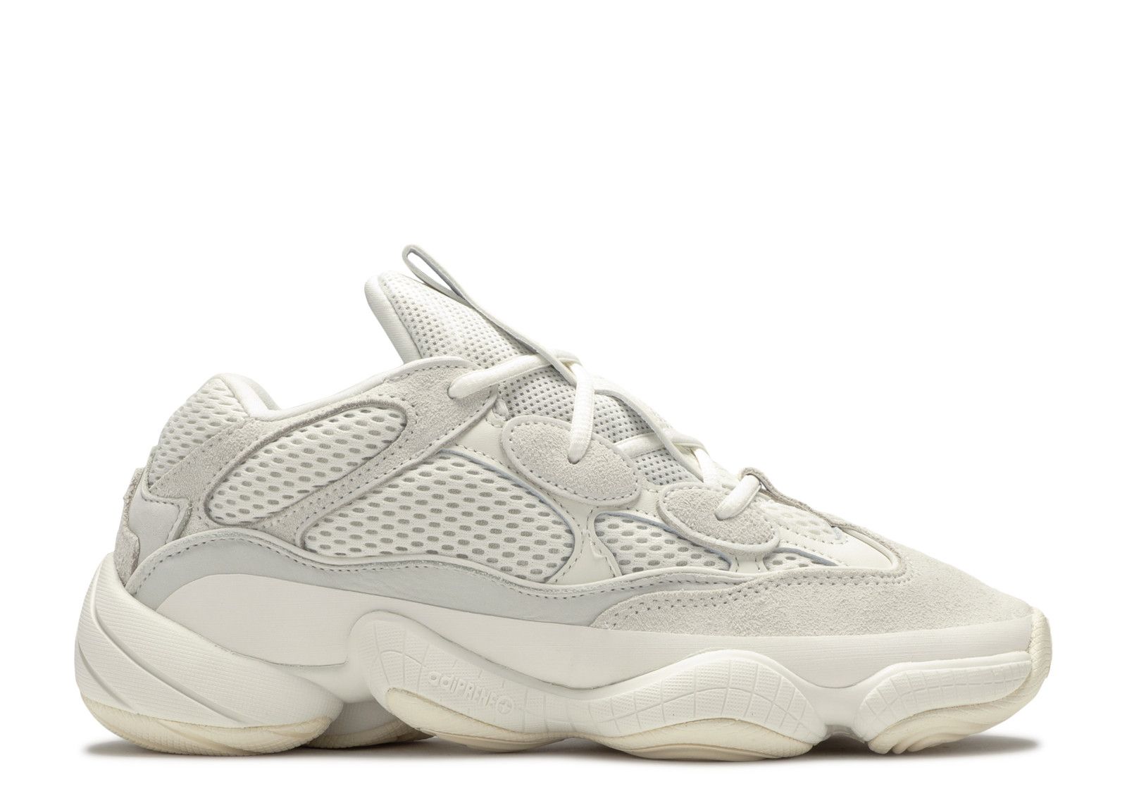 yeezy bone white on feet