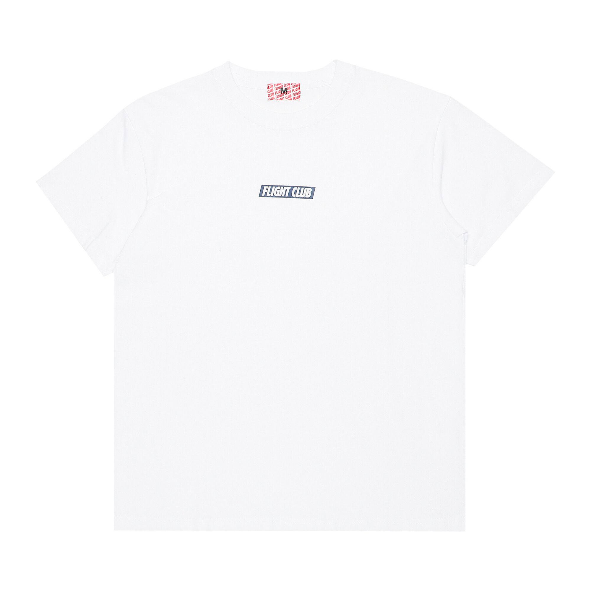 Flight Club Slant Logo Tee 'White/Navy' Flight Club 20FC 02 0022 W