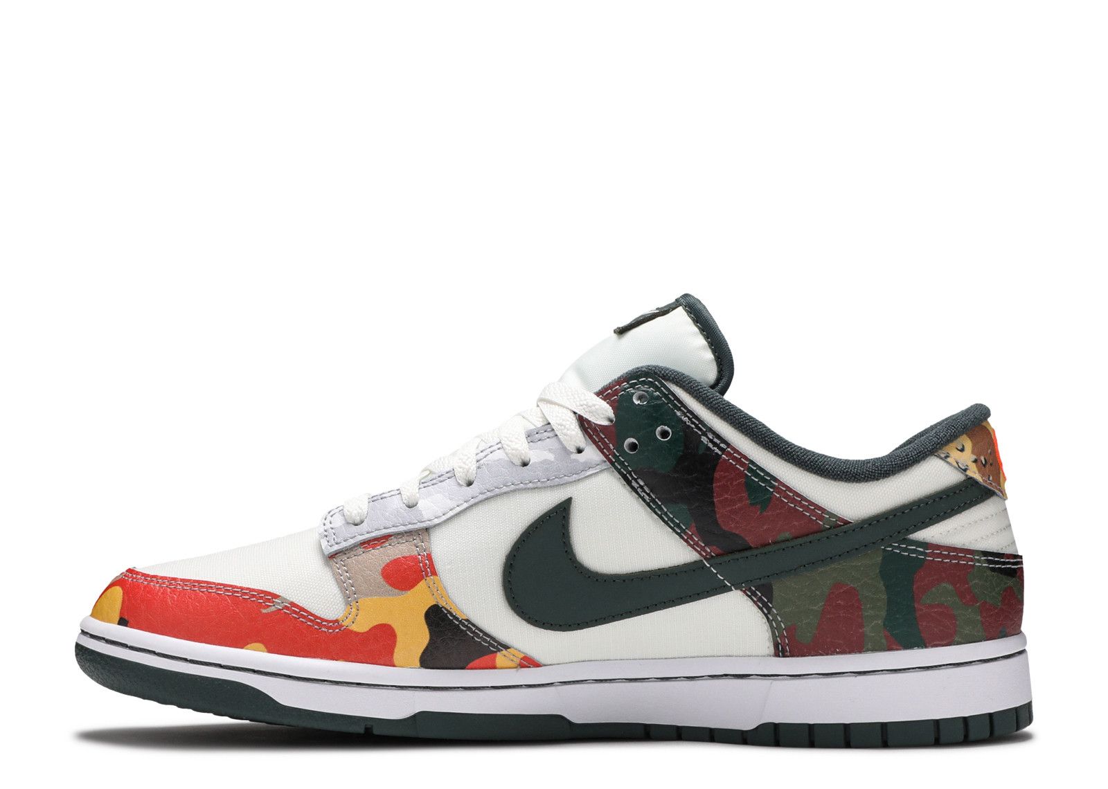 multi camo dunks
