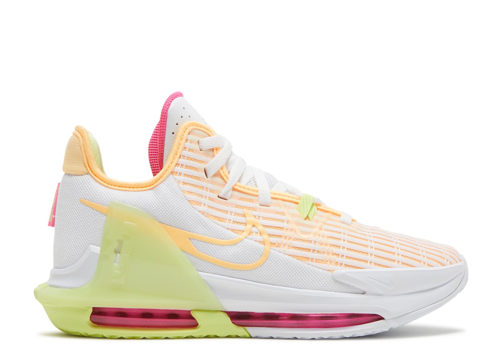 2021 lebron witness 6 ep white melon tint