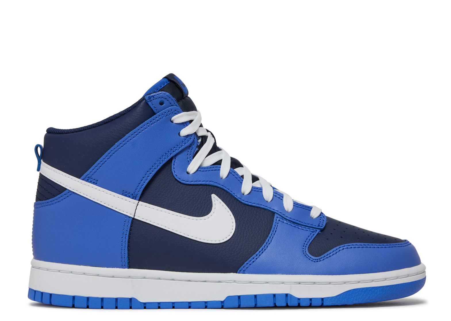 Dunk High 'Obsidian' - Nike - DJ6189 400 - medium blue/white | Flight Club