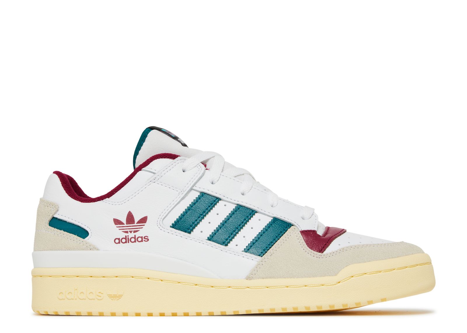 Forum Low CL 'White Legacy Teal' - Adidas - HQ6874 - cloud white/legacy