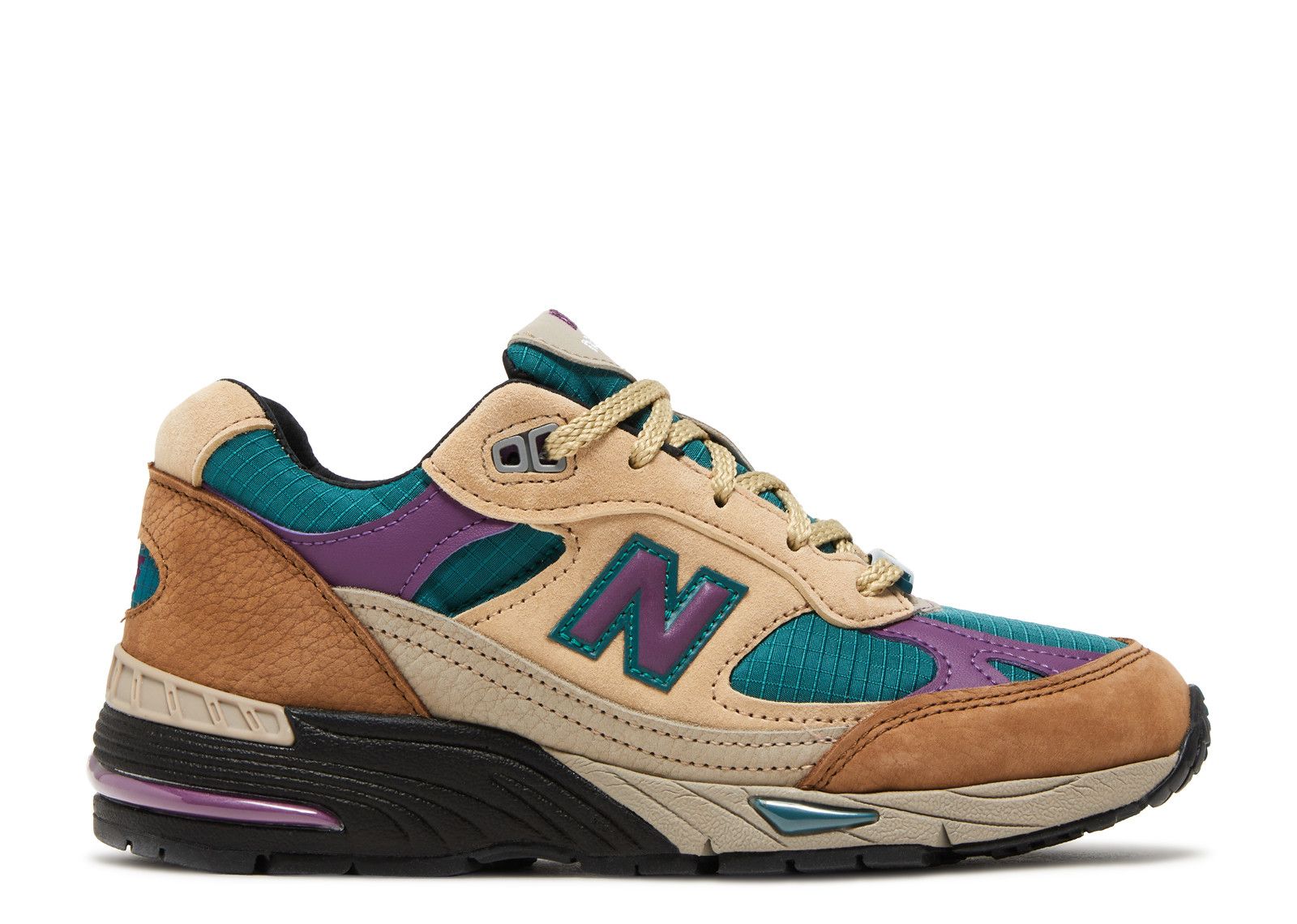 Palace X Wmns 991 Made In England 'Taos Taupe Grape' - New Balance ...